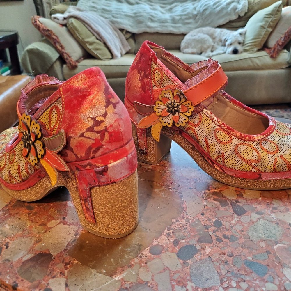 Valeriana Mary Jane Pump by L'Artiste and Spring Step